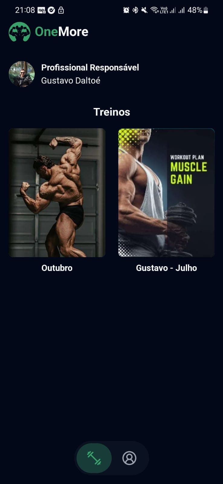 Protocolos de treino